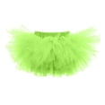 thumbnail image 6 of QSAWXQZ Women Tutu Skirt High Waist Elastic Waisted Pleated Tulle Dress up Skirt Party Free Size, 6 of 7