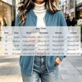 thumbnail image 2 of cocolona Womens Zipper Cardigan Sweater Trendy Crew Neck Long Sleeve Casual Sweater Knit Warm Fall Winter Cardigan, 2 of 6