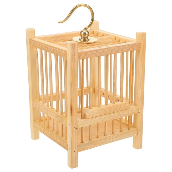 Bamboo Cricket Cage for Storage Multi Color Compact Portable Design with Reusable Function 70