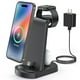 thumbnail image 1 of Estación de Carga para Múltiples Dispositivos Apple, Base de Carga Rápida 3 en 1 Dock para iPhone 14 Pro Max/13/12/11/X/8 Plus y Airpods 1/2/3/Pro, Cargador Inalámbrico para Apple Watch Ultra/8/7/6/S, 1 of 9