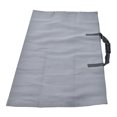 thumbnail image 2 of 2-in-1 Reusable, Tear-Resistant Gray Garden Yard Waste Collector with Handles Waterproof Heavy Duty Leaf Tarp Bag, 2 of 8