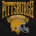 thumbnail image 2 of Pittsburg Football Helmet Sports Fan Toddler Kids Crew Neck Graphic T-Shirt Brisco Brands 5T, 2 of 5