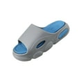 thumbnail image 4 of Slippers Shower Bath Slippers Summer Casual Shoes Flexible Anti Skid Grey 40 41, 4 of 8