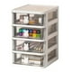 thumbnail image 3 of Organizador de escritorio con cajón, accesorios adorables para escritorio, caja de estación de escritorio ahora espacio, 3 of 12