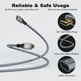thumbnail image 1 of Cable de extensión USB 4K, cable tipo C macho a hembra, Ultra HD, 20 Gbps, 240 W, transmisión rápida de datos HD, 1 m, 1 of 6