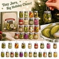 thumbnail image 2 of Pickles Advent Calendar 2026, 2D Acrylic Christmas Countdown Blind Box with 24pc Surprise Ornaments, Holiday Hanging Decor for Christmas Tree Wreath Garland, Christmas Gift for Family Friends, 2 of 9