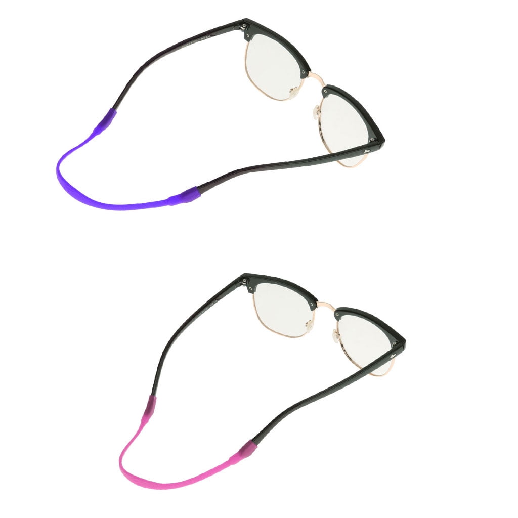 2 Pieces Kids Silicone Glasses Cord Rope Strap Spectacles Retainer lder Suit For All Size Frames