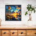 thumbnail image 2 of 5D DIY Taladro Diamante Pintura Paisaje Kit Del Arte 40x40cm, 2 of 9