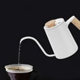 thumbnail image 2 of Spout Kettle,650ml Household 304 Stainless Coffee Pot Drip Coffee Pot Elevated Design, 2 of 8