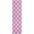 thumbnail image 2 of Addison Rugs Chantille Indoor/Outdoor Transitional Circles Blush Washable Runner Rug, 2'3" x 7'6", 2 of 6