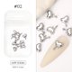 thumbnail image 1 of 50 Unids/Bolsa Bowknot Glitter Nail Art Decoración Arco Charm 3D Crystal Glow-In-Dark Designs DIY Accesorios De Uñas Gao Jinjia unisex, 1 of 2