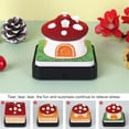 thumbnail image 5 of SQDWYGUO 3D Memo Pad Calendar 2025,3D Magic Castle Weekly Calendar Notepad with Light&Holder,Time Piece Desk Calendar Memo Pad DIY Decoration Gift,Red Mushroom,3.85" x 3.85"x 3.34", 5 of 7
