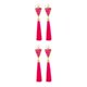 thumbnail image 3 of Jumpingount 1 par de pendientes para mujer, pendientes largos con borlas, colgante geométrico para niña, pendientes bohemios con diamantes de Type3 NO3, 3 of 6