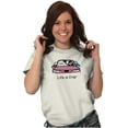 thumbnail image 1 of Lipstick In Car Women Commuter Womens Graphic T Shirt Tees Brisco Brands, 1 of 2