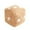 Brown, variant on Plush Dice Pillow for Sofa and Home Decor - Soft Stuffed Cubic Cushion with Polka Dots, Funny Toy for Bedroom and Living Room â One Size (7.9 Inches)