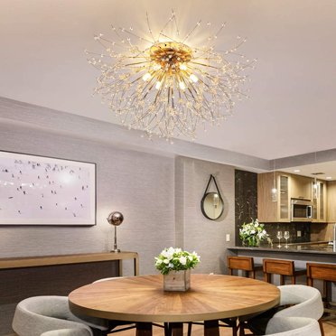 6 Light Crystal Chandelier Ceiling Lamp European Style Candle Pendant Com 6 Light Crystal Chandelier Ceiling Lamp, Deer Antler Ceiling Fan Menards