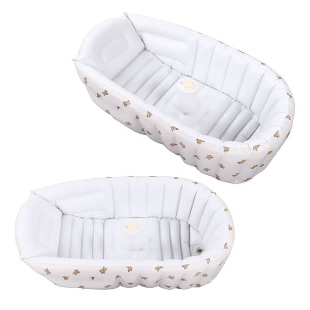 Bañera inflable inflable, Gran Espacio Suave Exquisito PVC PVC PARA PORA BEBÉ