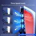 thumbnail image 4 of Cooling Fan with LED Light for PS5 Disc & Digital Editions, Efficient Cooling System, 4 of 8