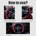 thumbnail image 2 of Funda Universal Para Volante De Coche, Funda Protectora Antideslizante Para Volante De Coche De Cuero, Accesorios Interiores Methold VI012096-02, 2 of 6