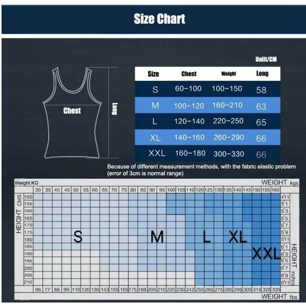 AGPtek Men's Body Slimming Tummy Shaper Vest Elastic Sculpting T Shirt  M/L/XL