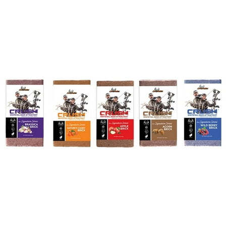 Ani-Logics Outdoors Crush Brick Whitetail Deer Attractant Variety Pack 6pk