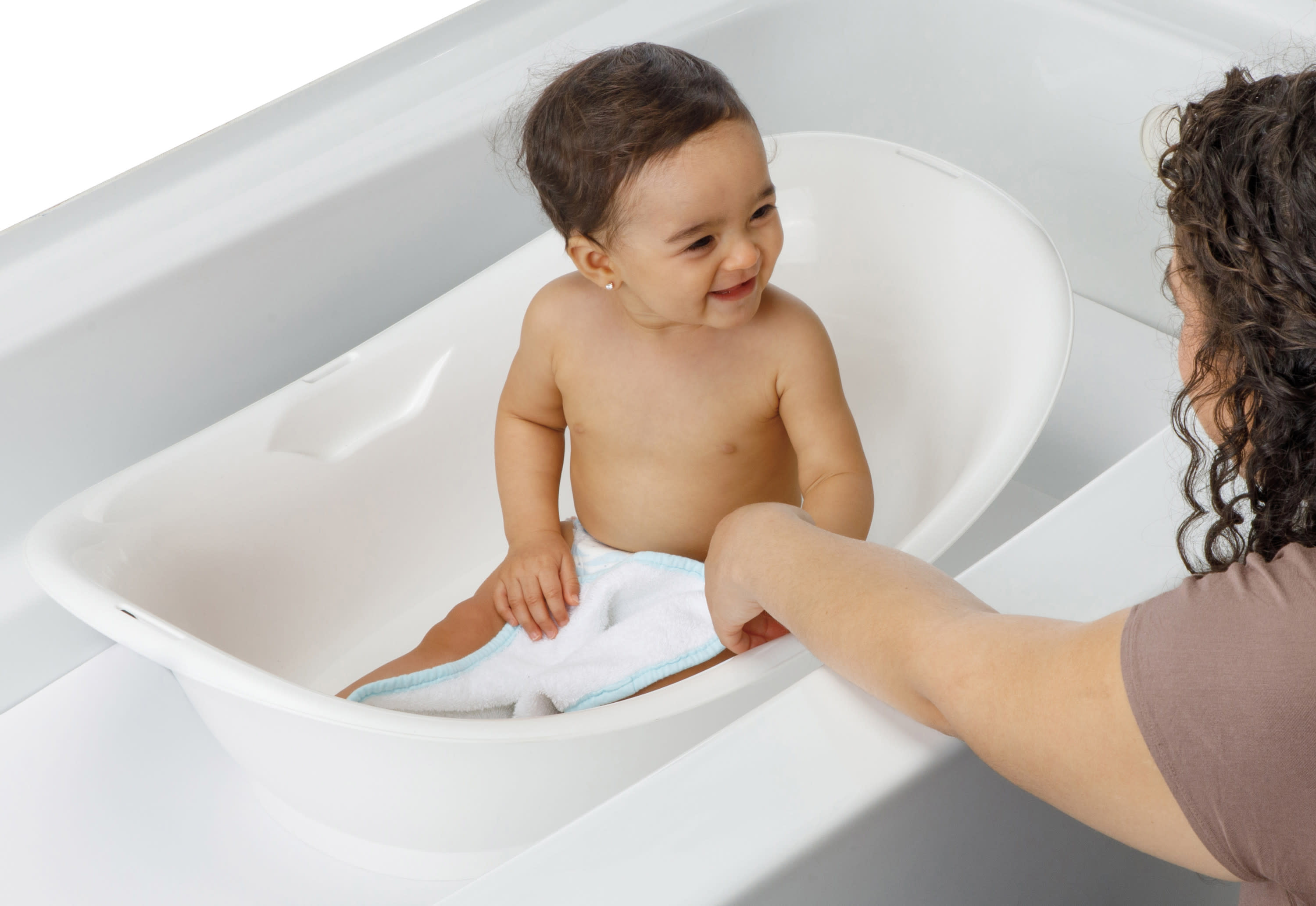 Safety 1st 3-in-1 Clean Fun Baby Bathtub, Harbor Mist photo 7