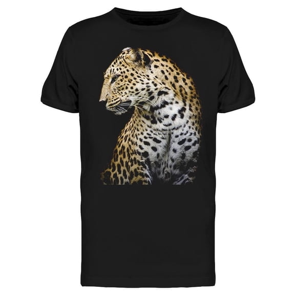 Leopard With Turned Face Tee Men's -Image by Shutterstock