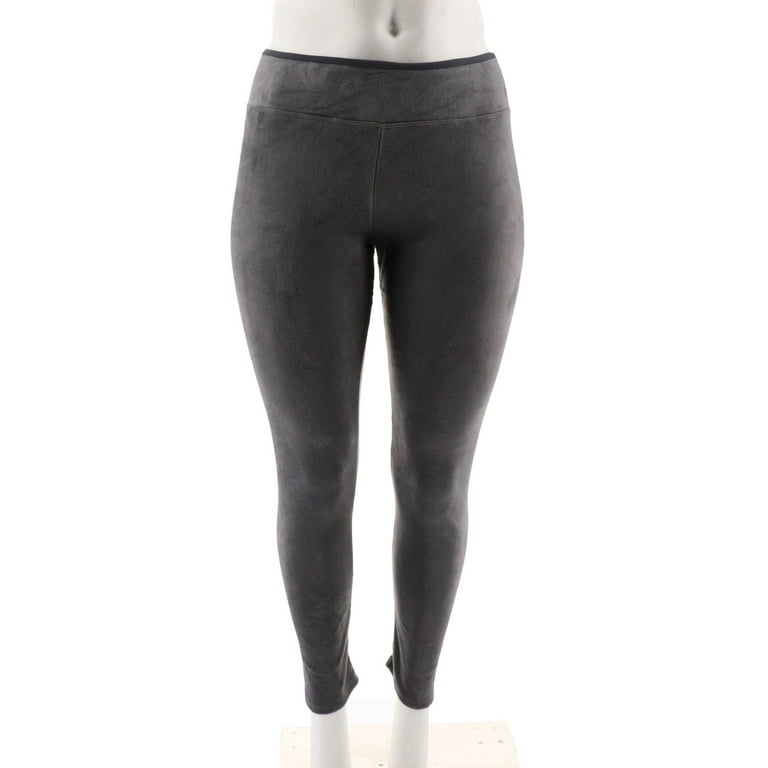 Cuddl Duds Double Plush Velour Leggings A293100 Walmart