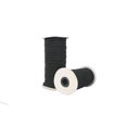 thumbnail image 3 of 100 Yards Length Wide Braided Elastic Rope Knitted Elastic Band for DIY Sewing Crafts/Mask 3mm Black, 3 of 7