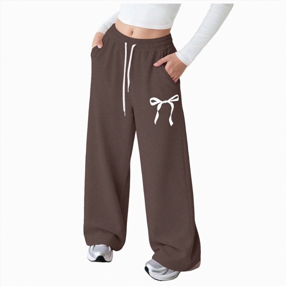 Gvdentm Girls Flare Leggings Kids High Waist Bell Bottom Pants Casual Cotton Leggings for Teen Girls Size 13-14 Years