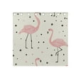 thumbnail image 4 of Flamingoes Full 54×55 Inch Black Out Curtains 2 Packs Aesthetic for Bedroom Living Room Sliding Glass Doors Kitchen Windows, 4 of 5