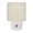 Beige, variant on Grid Line Blocks LED Night Light, Minimalist Art Charcoal Black Lines Grids Night Lights plug into Wall with Smart Sensor Dusk to Dawn Sensor for Nursery Bedroom 2.95x4.5in