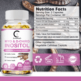 thumbnail image 5 of (2 Pack)Myo Inositol & D-Chiro Inositol Supplements,Support Fat Metabolism,Healthy Ovarian & Liver Function Support,120 Capsules, 5 of 7