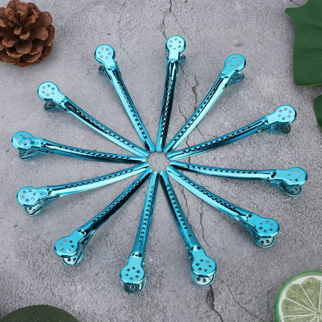 Salon Styling Clips,12pcs/Box Hair Styling Clips Salon Hair Clips Hair Styling Clips User-Friendly Design