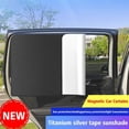 thumbnail image 4 of Magnetic Curtain Car Window Sunshade Side Window UV Baby For Children E6F1, 4 of 8