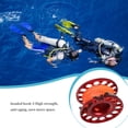 thumbnail image 3 of Xingzhi Finger Reel Safety High Density 15m Rope Lightweight Diving Tech Spool Water Sports Accessories Equipment Red, 3 of 6