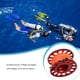 thumbnail image 4 of Greeniant Carrete de dedo Seguridad profesional Alta densidad 15 m Cuerda Ligero Carrete de cueva con gancho a presión Equipo de natación Deportes acuáticos Rojo Greeniant  OD030922-03B, 4 of 6