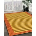 thumbnail image 2 of Ahgly Company Indoor Square Abstract Orange Red Abstract Area Rugs, 8' Square, 2 of 6
