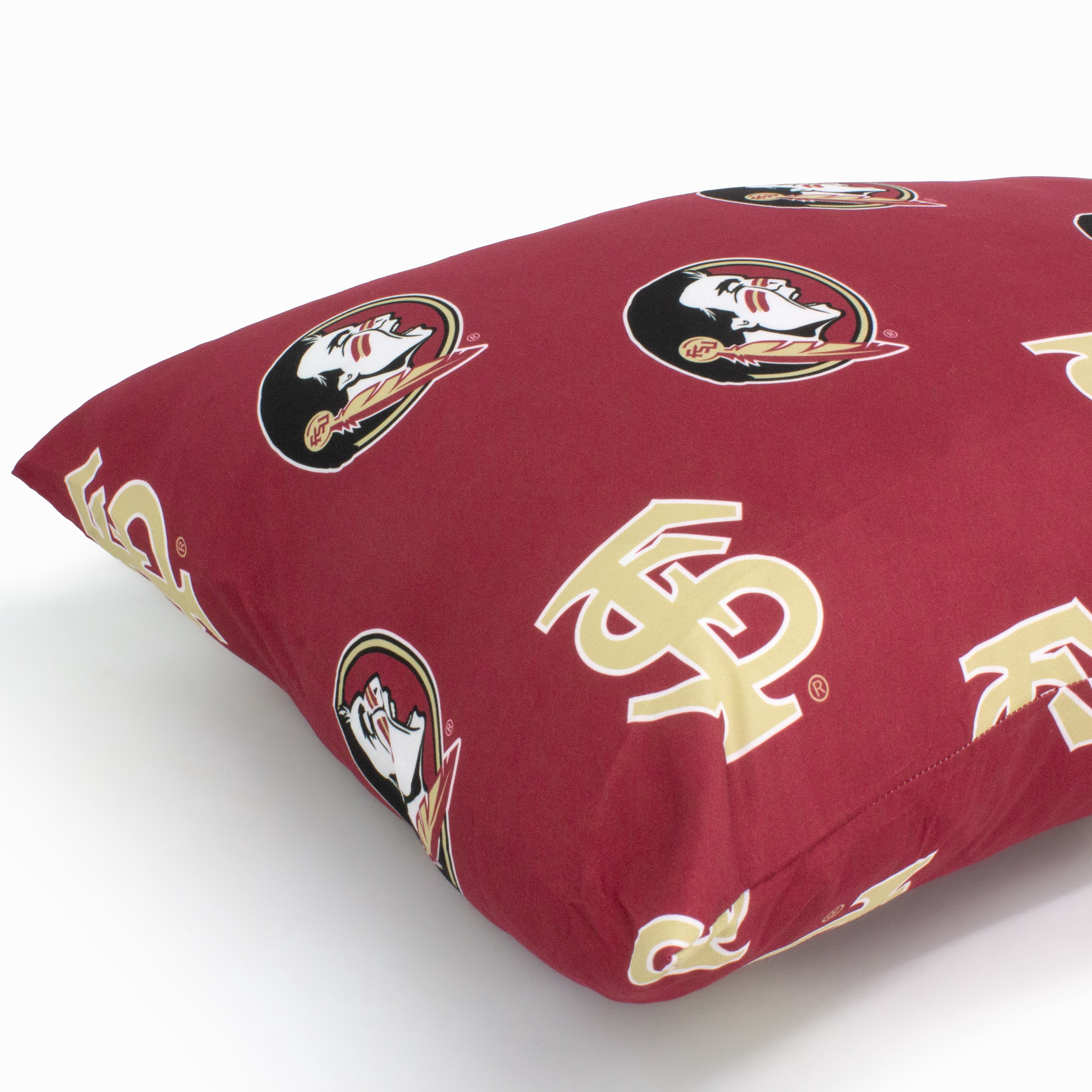 Florida State Seminoles Pillowcase Pair, Standard, 20" x 30" (2 Standard Pillowcases)
