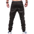 thumbnail image 2 of Vedolay Men's Pants Men's Casual Pants Leg Pockets Vintage Male Trousers,Black XXL, 2 of 4