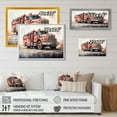 thumbnail image 5 of DESIGN ART Designart "Fire Truck"S Fiery Pursuit Ii" Transportation Fire Truck Wall Art Prints 32 in. wide x 16 in. high, 5 of 6