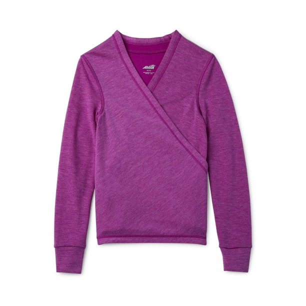 Avia Girls' Performance Wrap Cardigan