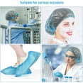 thumbnail image 7 of Heqishun 200 Pcs Disposable Shower Caps, Elastic Shower Caps, Waterproof Shower Caps, Bl, 7 of 7