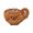 Brown2, variant on Interactive Chew Toy for Dogs with Squeaker Sound to Train Biting Skills and Reduce Anxiety
