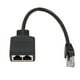 thumbnail image 3 of Cable Divisor Ethernet RJ45, Conexión Adaptador Divisor RJ45 De 1 A 2 Puertos Para Oficinas Para Hogares Para Todas Las Redes, 3 of 7