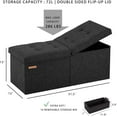 thumbnail image 2 of 31.5 Inches Ottoman with Storage , Folding Foot  Stool for Bedroom Living Room Entryway, 2 of 8