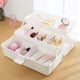 thumbnail image 4 of Monstrate Caja organizadora de pastillas ABS portátil para el hogar, herramienta de gran capacidad para dormitorio, cajas de almacenamiento de Almacenamiento y organización del hogar Blanco S, 4 of 6