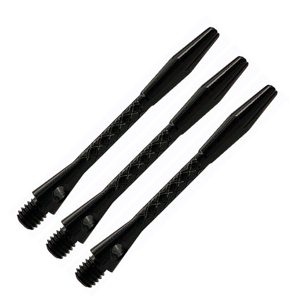 12 unids/set varilla de ejercicio de dardos aleación de aluminio duradera para juegos de entretenimiento (negro) Ndcxsfigh Para Estrenar