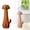 Brown, variant on YANDE-7.48in Handcrafted Quirky Dog Vase, Whimsical Dog Flower Vase,Animal Shaped Vase Qrnaments, Boho Home Decor Funny Kitty Planter,Unique Gift to Dogs Lovers (Beige)