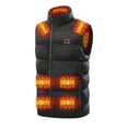 thumbnail image 2 of Fiudx Chaleco Calefactable, Ropa de Invierno con Alimentación Usb, 3 Niveles de Calefacción Ajustables, Ligero, Diseño Unisex, Calidez para Cuello y Espalda, Actividades Al Aire Libre, Camping, Sende, 2 of 6